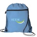 Mesh Pocket Drawstring Bag - Full Color Imprint