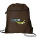 Mesh Pocket Drawstring Bag - Full Color Imprint