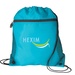 Mesh Pocket Drawstring Bag - Full Color Imprint