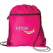 Mesh Pocket Drawstring Bag - Full Color Imprint