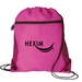 Mesh Pocket Drawstring Bag