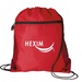 Mesh Pocket Drawstring Bag