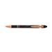Palazzo Black Marble Stylus Copper Pen