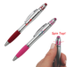 Ribbon Spin Top Pen with Stylus-Full Color