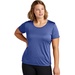 Sport-Tek® Ladies Heather Contender Scoop Neck Tee - Screen Print
