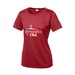 Sport-Tek® Ladies Heather Contender Scoop Neck Tee - Screen Print