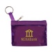 The Rainbow Translucent/ Crystal Clear Zip Pouches w/ Key Ring