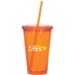 16 oz. Newport Acrylic Tumbler With Straw