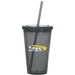 16 oz. Newport Acrylic Tumbler With Straw