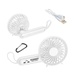 Quiet Breeze Rechargeable Hand Fan with Carabiner
