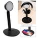 Vanity Light Wireless Charger With Headphone Stand