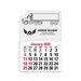 2-Color Stick Up Grid, English (13-Month) Left-Facing Tractor Trailer 2026