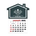 2-Color Stick Up Grid, English (14-Month) House Shape