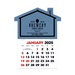 2-Color Stick Up Grid, English (14-Month) House Shape