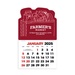 2-Color Stick Up Grid, English (14-Month) Grocery Bag