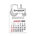 2-Color Stick Up Grid, English (14-Month) Tractor