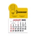 2-Color Stick Up Grid, English (14-Month) Fluorescent Light Bulb