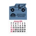 2-Color Stick Up Grid, English (13-Month) Wrecker Shape 2026