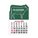 2-Color Stick Up Grid, English (13-Month) Bull 2026