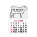 2-Color Stick Up Grid, English (13-Month) Bull 2026
