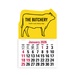 2-Color Stick Up Grid, English (13-Month) Bull 2026