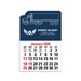 2-Color Stick Up Grid, English (13-Month) Left-Facing Tractor Trailer 2026