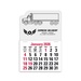 2-Color Stick Up Grid, English (13-Month) Left-Facing Tractor Trailer 2026