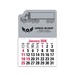 2-Color Stick Up Grid, English (13-Month) Left-Facing Tractor Trailer 2026
