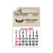 2-Color Stick Up Grid, English (13-Month) Left-Facing Tractor Trailer 2026
