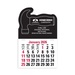 2-Color Stick Up Grid, English (13-Month) Hammer 2026