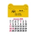 2-Color Stick Up Grid, English (13-Month) Wrench 2026