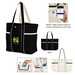 Aware™ 10 Oz. Recycled Cotton Canvas Tote Bag