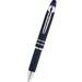 Lexi Soft Touch Lighted Tip Pen with Stylus - Full Color Imprint