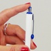 De Soto Solid White Barrel Pen