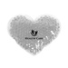 Large Heart Aqua Pearls Hot/Cold Pack