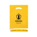 Biodegradable Plastic Die Cut 12" x 16" x 3"Bag with Imprint