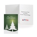 Premium Merry Christmas Tree Card