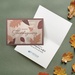 Classic Falling Leaves Thanksgiving Greeting Card