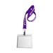 0.75" Lanyard Screen Printed with Badge Holder