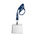 0.75" Lanyard Screen Printed with Badge Holder