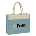 Jute Tote Bag With Front Pocket