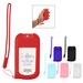 1 Oz. Hand Sanitizer With Silicone Case