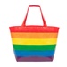 Rainbow Laminated Non-Woven Tote Bag
