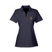 Devon & Jones CrownLux Performance Ladies Plaited Polo - Screen Print