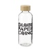 Sona 22 oz. RPET Reusable Bottle w/ FSC Bamboo Lid
