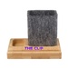 Recycled Felt & Bamboo Pen Holder