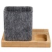 Recycled Felt & Bamboo Pen Holder