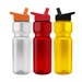 Champion - 28 oz. Transparent Bottle with Flip Straw lid