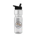 Champion - 28 oz. Transparent Bottle with Flip Straw lid