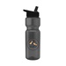 Champion - 28 oz. Transparent Bottle with Flip Straw lid